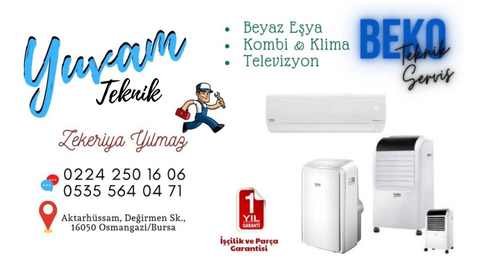 Bursa Beko Buzdolabı Servisi