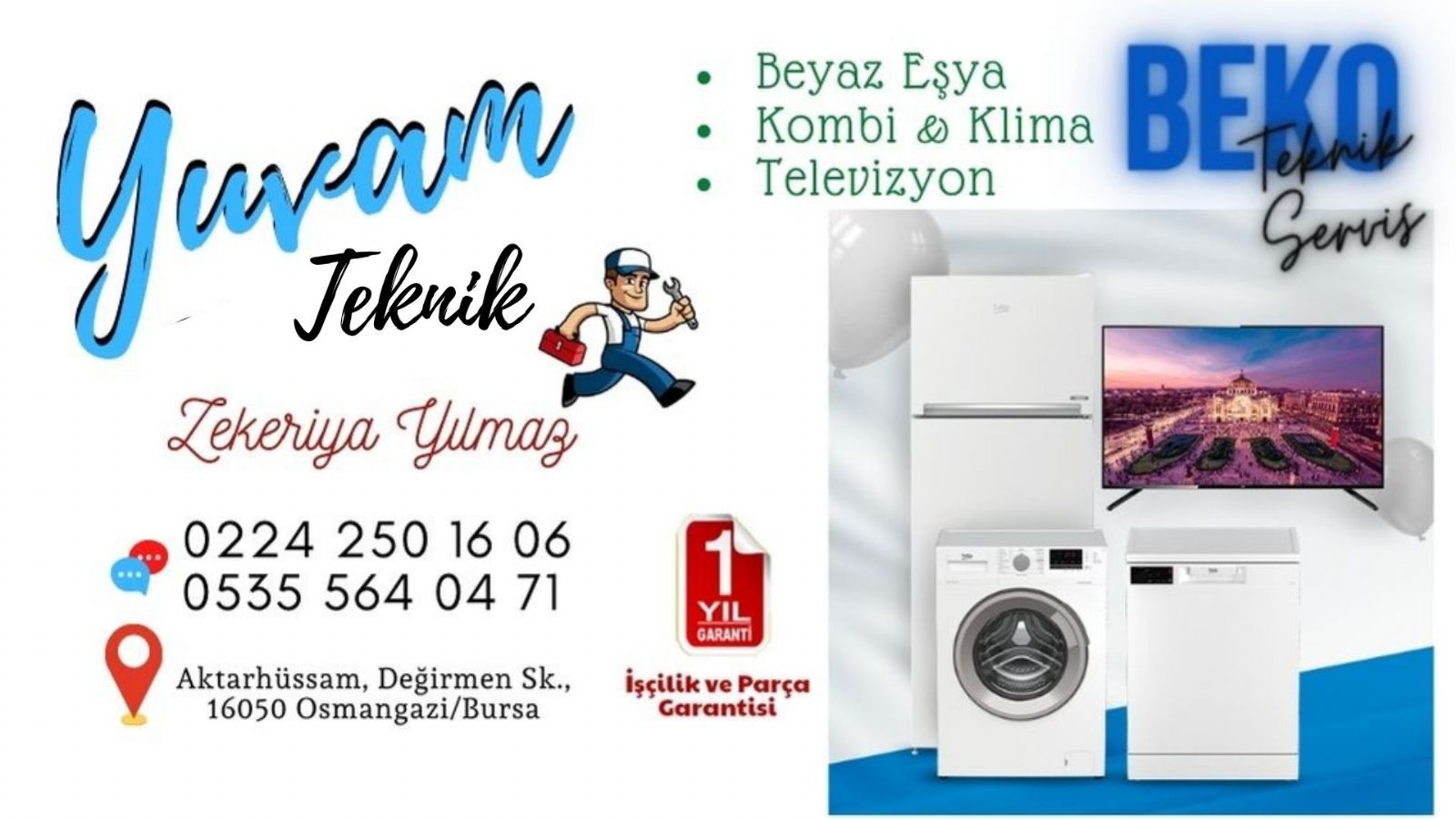 Bursa Beko Televizyon Servisi